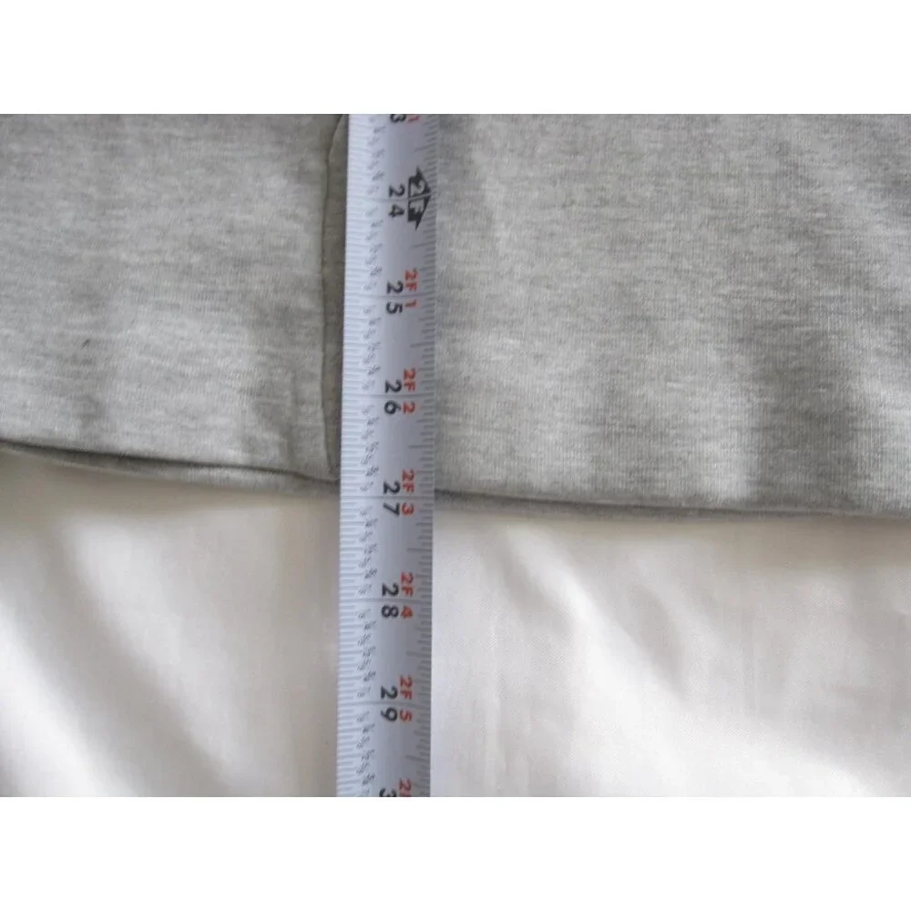 The North Face Men Full Zip Heather Gray Preppy Streetwear Jacket Sz XXL (MT914)